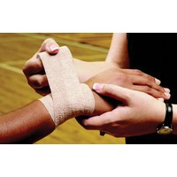 Conco Medical Co 45120000 Hartmann-Conco 1\" X 5 Yards Tan Co-Lastic LF Latex-Free Self-Adherent Wrap (30 Per Case)